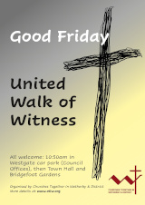 Good Friday Walk of Witness poster